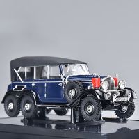 Mercedes-Benz 770K โมเดล1/43 Mobil Paduan Mobil Klasik Koleksi รุ่น Mainan Untuk Anak-Anak Hadiah Untuk Anak-Laki Tampilan Statis