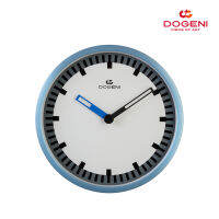 DOGENI นาฬิกาแขวน รุ่น WNM013BU / WNM013SL (สีฟ้า/สีเงิน) ขนาด : Ø30 x หนา 4.5ซม. นาฬิกาแขวนผนัง นาฬิกาติดผนัง อลูมิเนียม / ระบบ Quartz / Wall Clock ร้าน Dekojoy