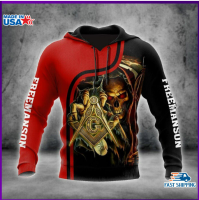 3D HOODIE-  XZX180305   Freemason Masonic Lodge Freemasonry All Over Print Hoodie 06