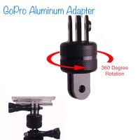 Best Seller!!! GoPro CNC 360-Degree Rotation Adapter ตัวต่อกล้องโกโปรกับอุปกรณ์ต่างๆ หมุนได้ 360 องศา