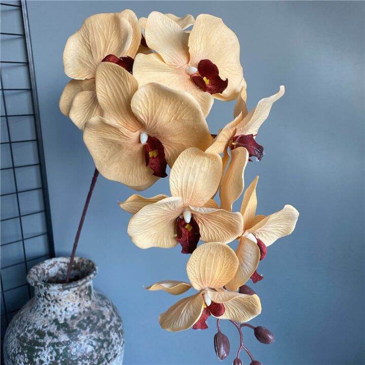 dt-hot-large-black-butterfly-orchid-branch-artificial-flower-home-decoration-special-flores-silk-fake-flower-party-suppliesth