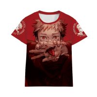 2023 newjujutsu Kaisen เสื้อยืด itadori Yuji การ์ตูน T เสื้ออะนิเมะเสื้อผ้ารอบคอ unisex Man เด็ก Sho MR แขน