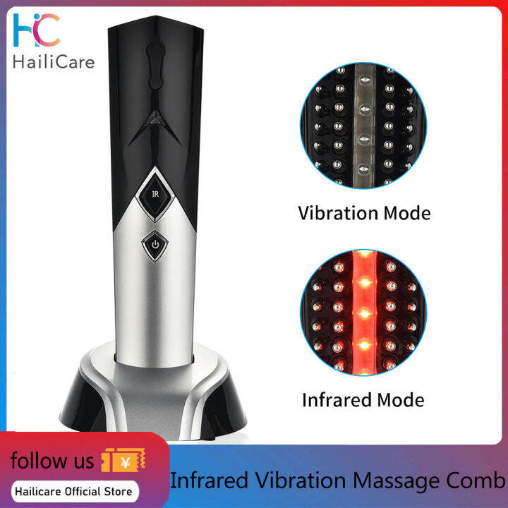 Hailicare Handheld Electric Laser Hair Growth Comb Scalp Massage Hair