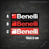 สติกเกอร์Benelli สติกเกอร์Tactical ติดรถยนต์ มอเตอร์ไซค์ กล่องปืน หลอดกระสุน บ้าน อาคาร สำนักงาน ร้านค้า