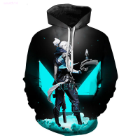 New Valorant Games Personalized 3d Printed Hooded Sweatshirt Mens And Womens Fashion Printed Hooded Sweatshirt Autumn Winter Plus Hoodie Size popular