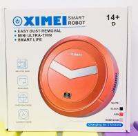 เครื่องดูดฝุ่น XIMEI smart robot เครื่องดูดฝุ่นอัตโนมัติ มีแบตเตอรี่ในตัว ขนาด 1200mAh สามารถชาร์จได้ ใช้สำหรับดูดฝุ่นละอองขนาดเล็ก มีเซ็นเซอร์ตรวจจับการเคลื่อนไหว ไม่ให้ตกหรือหล่นร่วง