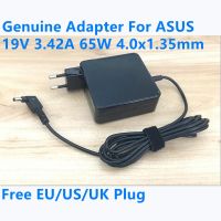 2ปีของแท้ ADP 65AW CC A ADP 65DW 19V 3.42A 65W 4.0X1.35มม.AC Adapter สำหรับ ASUS X202E F201E UX21 UX31A UX32A X553M แล็ปท็อป