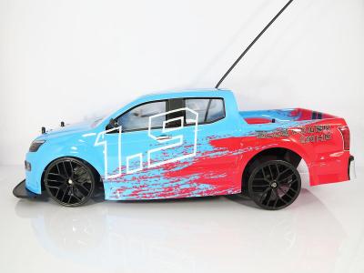 รถกระบะซิ่ง บังคับวิทยุ  มีเทอร์โบ เล่นดริฟท์สนุกมาก ตัวรถสวยงามสามารถตั้งโชว์ได้ สเกล 1:10 – SL-Toys-SL018_สีฟ้าแดง