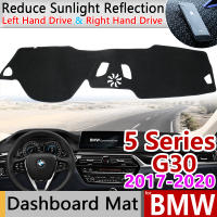 สำหรับ BMW 5 Series G30 2017 2018 2019 2020เสื่อกันลื่นแดชบอร์ดปก Pad Dashmat พรมเคปอุปกรณ์เสริม520i 525i 530i 540i