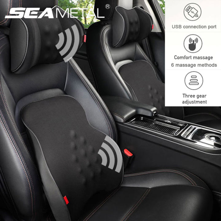 Electric Multifunctional Car Headrest Massager - Tension seekers