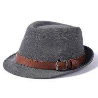 Four Seasons Men Retro Fedoras Jazz Panama Hats Nylons 58Cm Small Brim Wide Straps Gentleman Caps LM0107