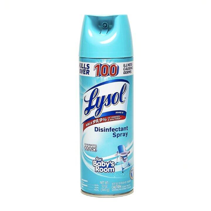 Lysol Disinfectant Spray for Baby's Room 340g Lazada PH