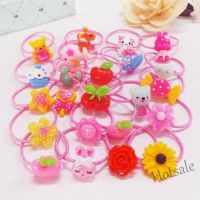 【hot sale】❧▲ C05 3.5cm Girl Hair Holder Fruit Accessories kids hair Ties Thin Elastic Rubber Band