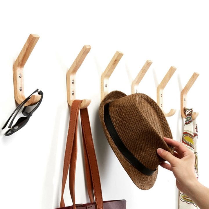 wooden-wall-mount-hanger-hooks-natural-solid-wood-clothes-storage-rack-home-decor-hooks-for-hanging-key-decorative-hooks-1pc