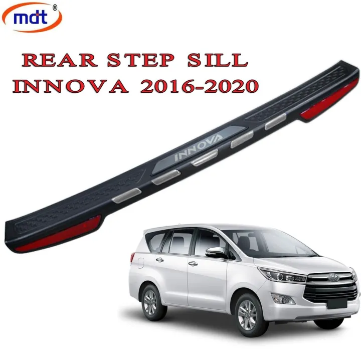 TOYOTA INNOVA 20162020 Rear Bumper Guard Protector Rear Bumper Step