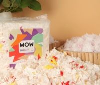 รองกรง เยื่อกระดาษมี 5 สี WOW นุ่มฟู ฝุ่นน้อย ขนาด 450g. กระต่ายแฮมเตอร์ เม่นแคระ  กระดาษรองกรง ส่งไว