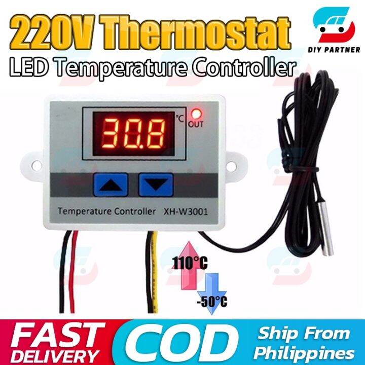 XHW3001 Digital Display Thermostat Temperature Switch Temperature
