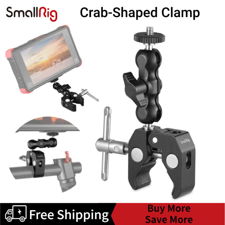 smallrig-multi-functional-crab-shaped-clamp-with-ballhead-magic-arm-2164