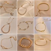 COD SDGREYRTYT Simple Ladies Korean Bracelet Hot Selling Crystal Bracelet Exquisite Pulling Bracelet Accessories Gift