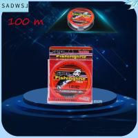 SADWSJ 100m 100% Fluorocarbon ทนทาน 0.8-6LB ตกปลา เส้นใยเดี่ยว ไนลอน PA สายการประมง ลวดเชื่อม