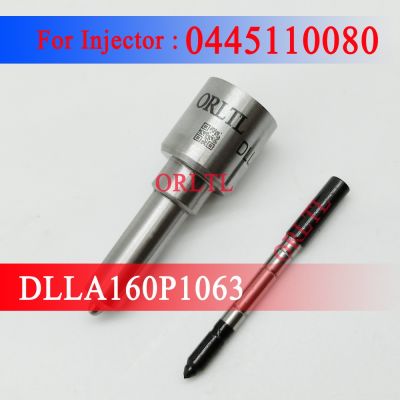 DLLA160P1063 0433172037 Diesel common rail injection nozzle DLLA 160 P 1063 original fuel oil spray nozzle for 0445110131