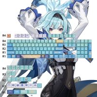 Impact Keycaps Mechanical Keyboard Decoration Pbt 108Keys Keyboard Accessories Eula Anime Character Keycaps