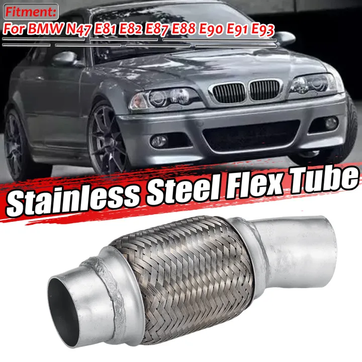 Stainless Steel Flexible Exhaust Set Intake Manifold For BMW N47 E81 E82 E87 E88 E90 E91 E93 OEM