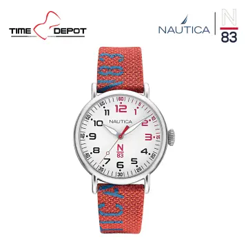 Nautica Compatible Black Stainless Steel Links Bracelet Replacement Watch  Band Strap Double Clasp 5002