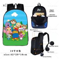 didi &amp; friends Backpack Teenage School Bags Student Bags 16 inch Water proof Can Custom Picture Laptop Bag Travel Bag