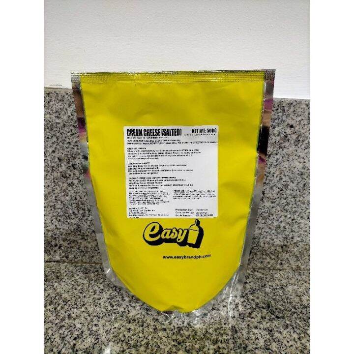 EASY BRAND!!! Cream Cheese Powder Salted 500g Lazada PH