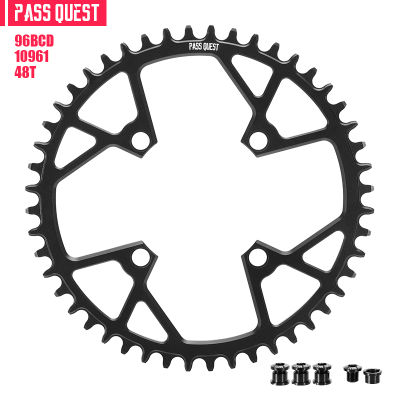 PASS QUEST 96BCD จักรยาน Chainring แคบกว้างฟัน Chainwheel สำหรับ SHIMANO ALIVIO M4000 M4050 DEORE M612