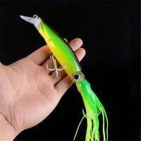 hot！【DT】 1Pcs 14cm 40g Fishing 6 Colors Squid Hard Bait Carbon Crank Tuna Sea Tools