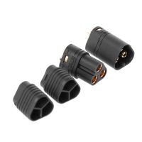 [Hot A] 1คู่ MT60 3.5Mm 3 Pole Bullet ปลั๊กตัวเชื่อมต่อตัวผู้ &amp; Female สำหรับ RC ESC To Motor Drop