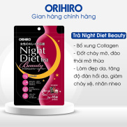 Trà giảm cân Night Diet Tea Beauty Collagen Orihiro 16 gói