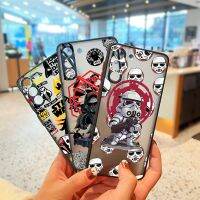 {OLI STUDIO}การ์ตูน MovieArt สำหรับ SamsungS22 S21 S20 FES10 S9 S8 Plus A52 5G Frosted โปร่งแสง SoftCase