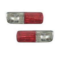 1Pair Rear Bumper Reflector Turn Signal Indicator Brake Lamp Brake Reverse Lamp for 2 XFB000720