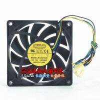 Everflow R128015DH DC 12V 0.32A 80x80x15mm 4-Wire Server Cooling Fan