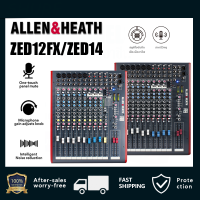 ++ Allen &amp; Heath ZED-12FX ZED14 เครื่องผสมเสียงระดับมืออาชีพ, 6-Channel Mono 3, ช่องสเตอริโอ, 2 วงพร้อม EQ และอินพุตแหล่งเพิ่มเติม