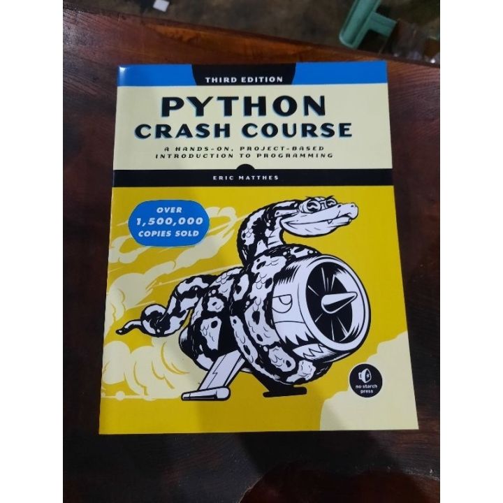 Python Crash Course, 3rd Edition: A by Matthes, Eric