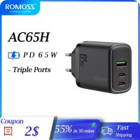 ขายดีที่สุด bnfg330 - / ROMOSS AC65H 65W เครื่องชาร์จชาร์จ USB อย่างรวดเร็ว Type C QC 3.0 PD 3.0เครื่องชาร์จอย่างรวดเร็วสำหรับ Xiaomi iPhone 14 Huawei ที่ชาร์จแบตเตอรี่โทรศัพท์ Samsung