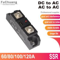 100a 80a 60a โมดูลสวิตซ์  Ssr ระดับอุตสาหกรรม120a Dc เป็น Ac หรือ Ac เป็นกระแสเอซีแรงดันไฟฟ้า480V เฟสเดียวสถานะของแข็ง