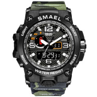 Fashion Men s Watches Top Brand Luxury Quartz Watch Men Dual Time Camouflage Clock Military LED Digital Watch Men 50M Waterproof Sports Watches thumbnail
