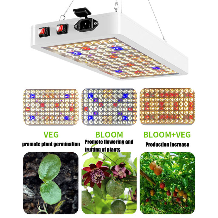 led-ไฟปลูกต้นไม้-1000w-plant-grow-lights-เต็มสเปกตรัมเติบโตแสง-ไฟปลูกต้นไม้-บโตของพืชควอนตัมเรืองแสง-180-เหมาะสำหรับปลูกต้นกล้าผักเรือนกระจก