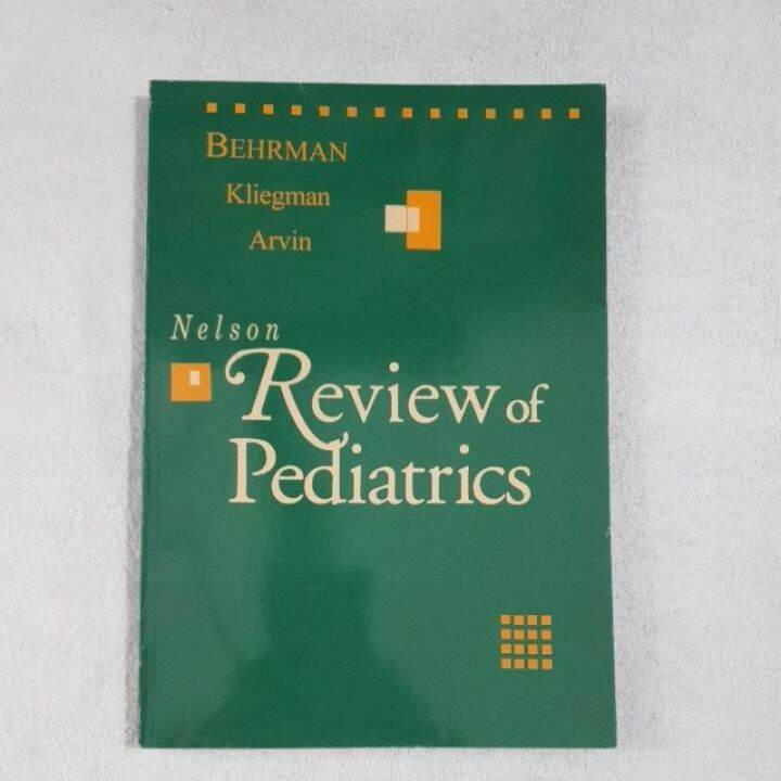 Nelson Review Of Pediatrics By; Behrman | Lazada PH