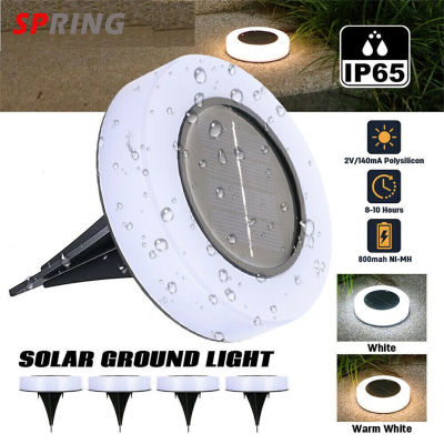 Fast Delivery Solar Ground Lights Waterproof Solar Garden Lights Upgraded Outdoor Garden Bright In-Ground Lights For Pathway 4pcs