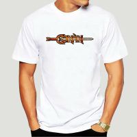 Conan The Barbarian Movie Classic Sword Logo Licensed Adult T Shirt Cool Casual Pride T Shirt Unisex New Fashion Tshirt-3931A