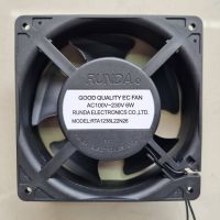 RUNDA  AC100V-230V 6W,ขนาด120*120*38mm เครื่องเชื่อมอินเวอร์เตอร์พัดลมระบายความร้อน,แกนทองแดง,เปลือกพลาสติก