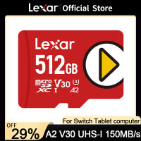 Lexar tf Card Play High Speed A2 U3 Micro SD card 256gb 512gb 1TB SDXC Memory Card UHS-I For Switch Game console Tablet computer