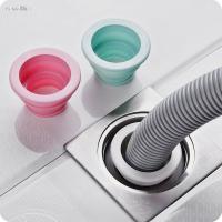 2PCS/vanzlife Toilet sewer seal cover washing machine drain pipe floor drain cover kitchen water pipe deodorant sealing plug