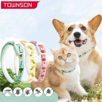 ZZOOI 6 Month Protection Period 70cm Retractable Pet Cat  Dog Deworming Collar Anti Flea Ticks Prevention Mosquitoes Repellent Collar